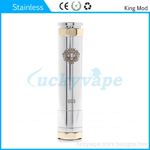 Mechanical Mod Electronic Cigarette Mod Battery 18650 King Mod